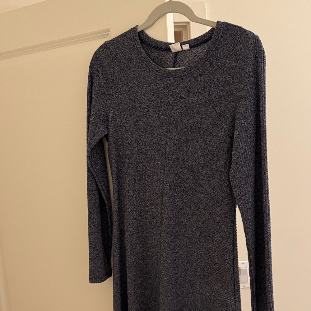 GAP Blue Long Sleeve Sweater Dress